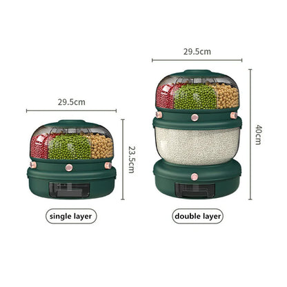 360° Rotating Storage Container