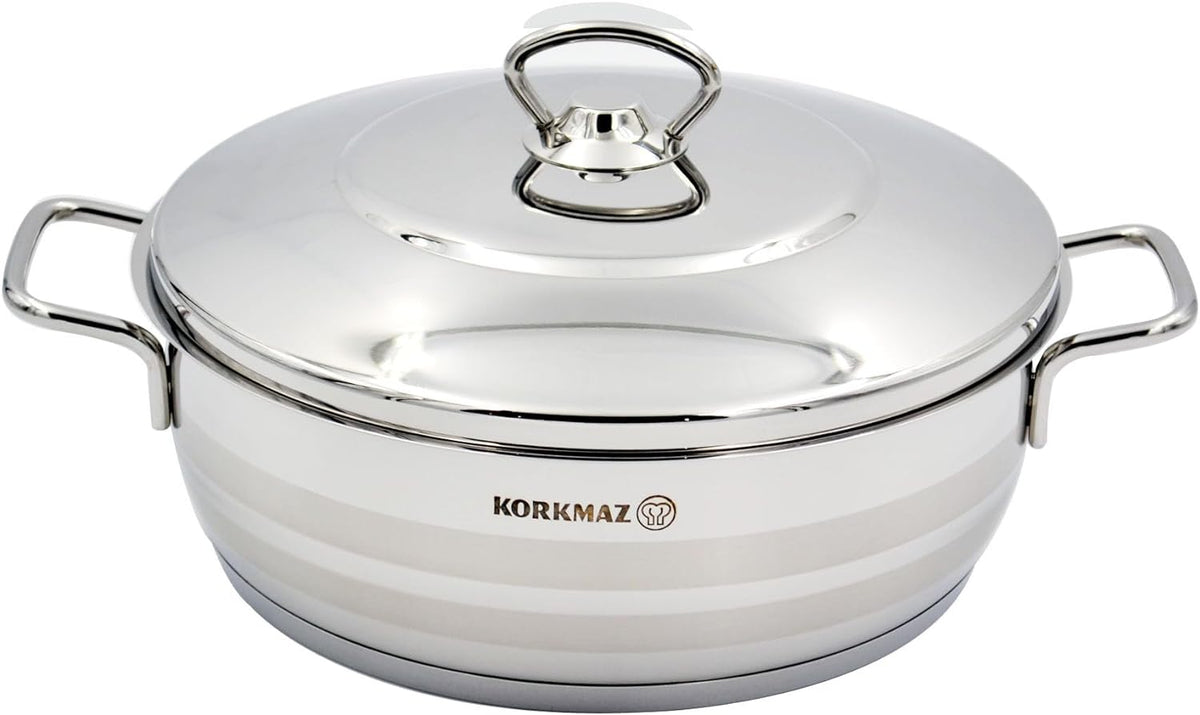 Korkmaz Astra Casserole (24cm)-Low