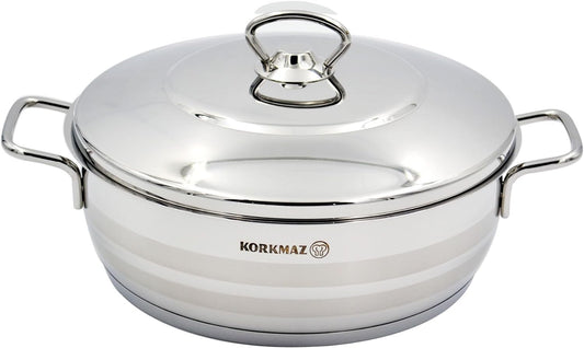 Korkmaz Astra Casserole (24cm)-Low