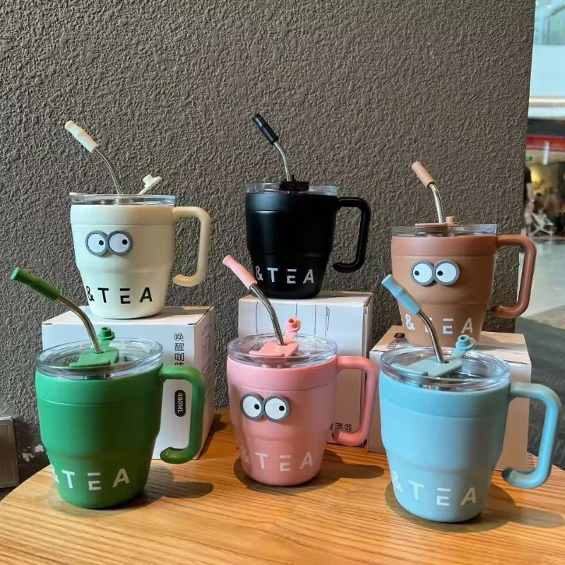 Insulated Sippy Coffee Mug-480ML