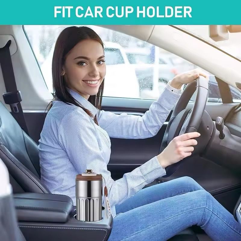 Travel Mug With Temperature Display-400ML