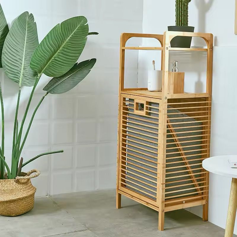 Bamboo Multifunction Laundry Basket