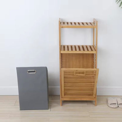 Bamboo Multifunction Laundry Basket