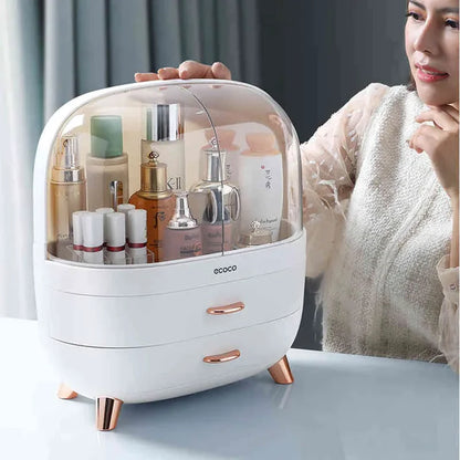 Cosmetics Organizer With Drawer Jewellery Container