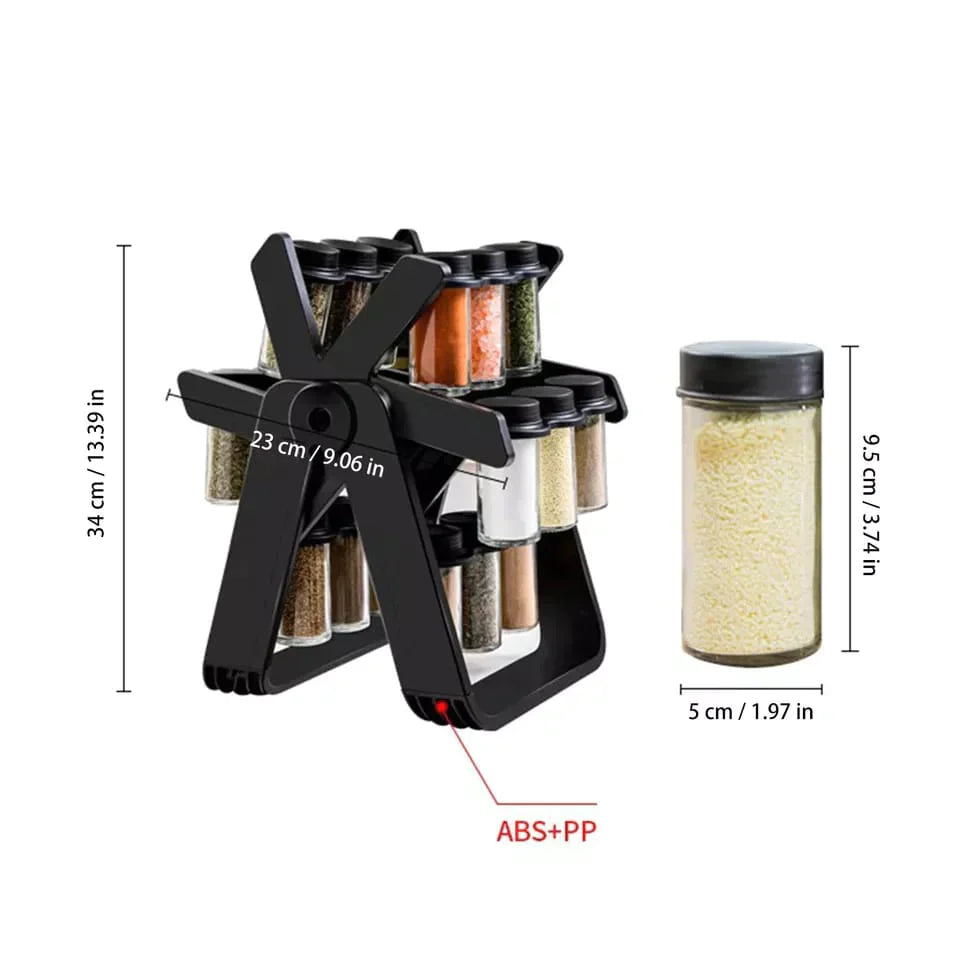 Revolving Countertop Spice Rack