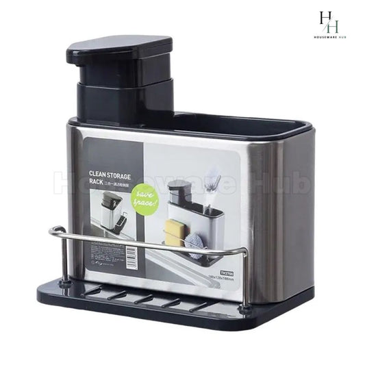 Stainless Steel 3in1 Sink Organizer