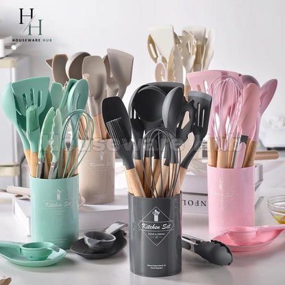 Silicon Utensil Set-12 Piece