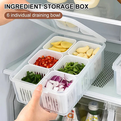 Vegetable box 6 partition