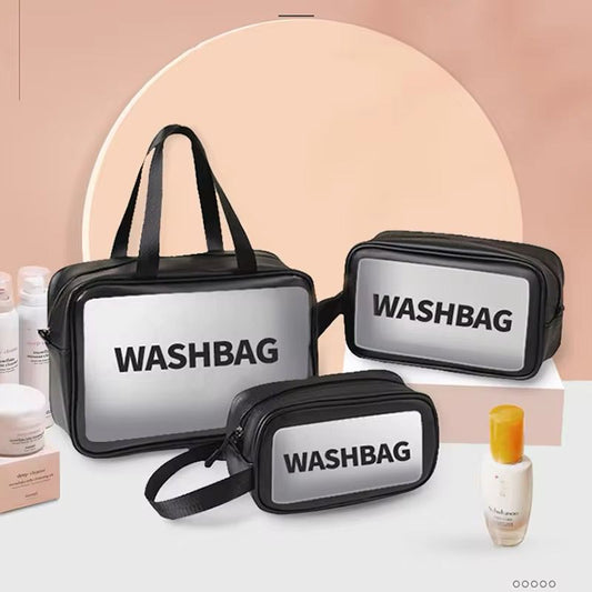 Transparent Toiletry Bag-3 Piece Set