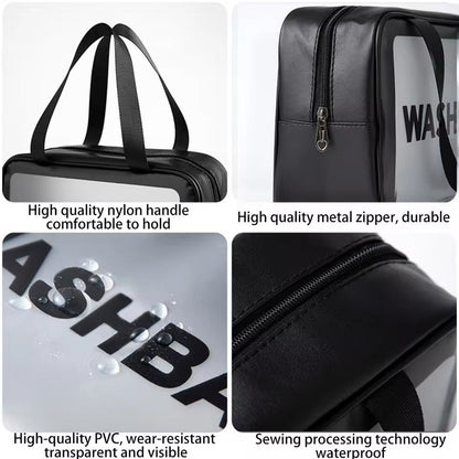 Transparent Toiletry Bag-3 Piece Set