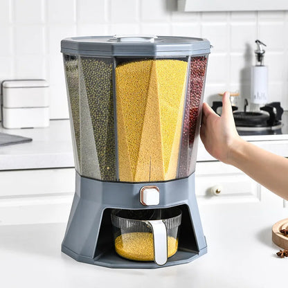 10 kg Rotate Rice Container