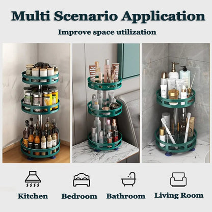 Rotatable Spice Rack Kitchen