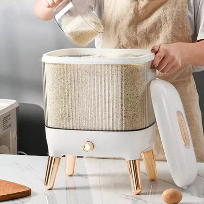10KG Kitchen Cereal Container Storage Organizer