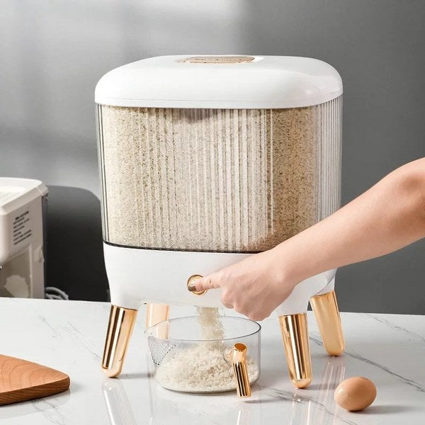 10KG Kitchen Cereal Container Storage Organizer