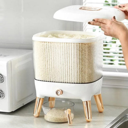 10KG Kitchen Cereal Container Storage Organizer