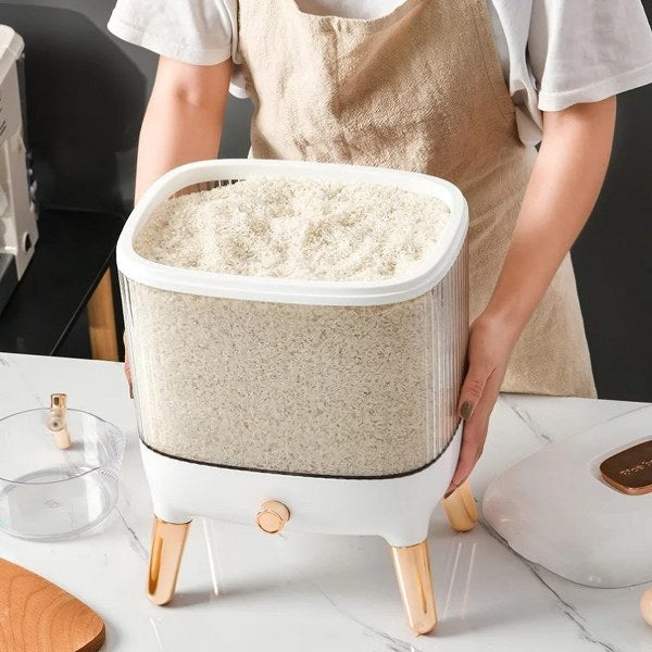 10KG Kitchen Cereal Container Storage Organizer