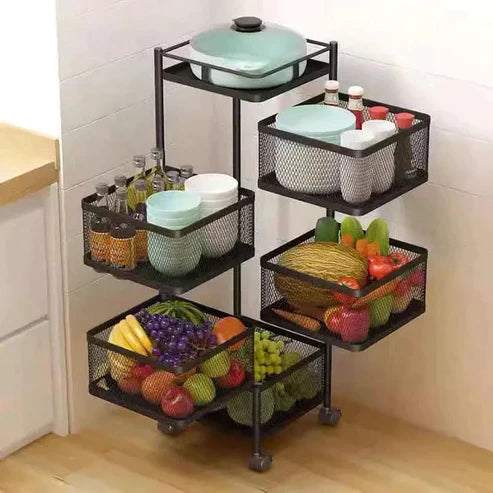 Premium Quality Basket Rotating Organizers