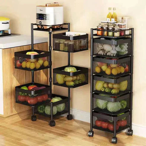 Premium Quality Basket Rotating Organizers