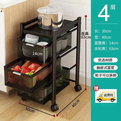 Modern Metal Kitchen Trolleys for Home